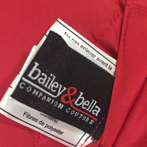 bailey & bella Dog Bailey Bella Reversible Puffer Vest Red Plaid Xs